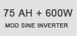 Thumper Getaway - Inverter 75 AH + 600W